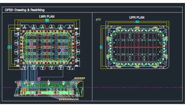 2D CAD 금형설계